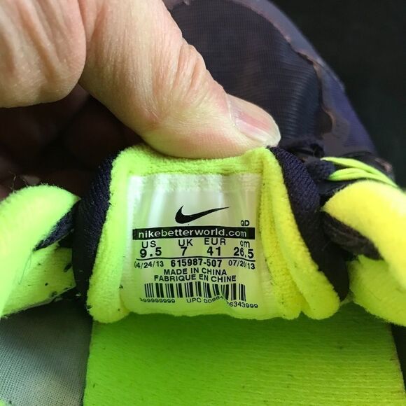 NIKE Free 5.0 Shield h20 repel Purple 9.5 41 EUR - Picture 7 of 7